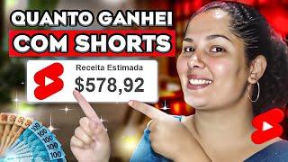 QUANTO EU GANHEI COM SHORTS DO YOUTUBE? VALE A PENA POSTAR SHORTS?