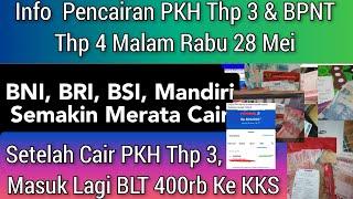 Yes... PKH Thp 3 Cair Semakin Merata BNI, BRI, BSI, Mandiri Daerah² ini & Siap² BLT ini Menyusul