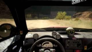 Dirt 2 - PC Gameplay - Subaru incar inside view