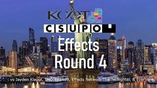 KCET Csupo Effects Round 4 vs Jayden Klapof, TMOJFX1489, Effects Network The Twillighter, & Everyone