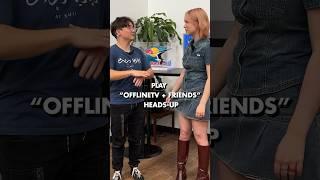 @MichaelReeves  and @QuarterJade  play OfflineTV and friends Heads Up