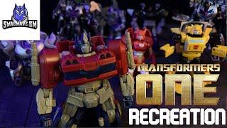 Transformers One Stop Motion- Shockwave & Starscream Scene Recreation [Stop Motion Animation]