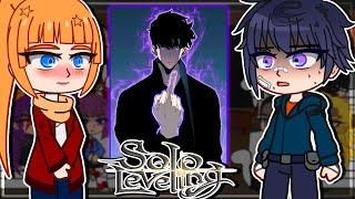 Solo Leveling react to Sung Jin-woo | Solo Leveling [Ru/Eng]