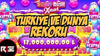 TÜRKİYE VE DÜNYA REKORU YENİ OYUN !!! Sugar Rush Xmas