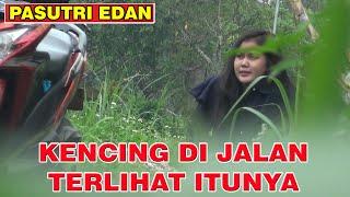 YENI KENCING DI JALAN  TOYEK & YENI  KOMEDI PASUTRI 