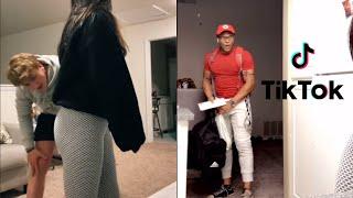 MY HUSBAND REACTS TO MY TIKTOK LEGGINGS / AMAZON LEGGINGS 