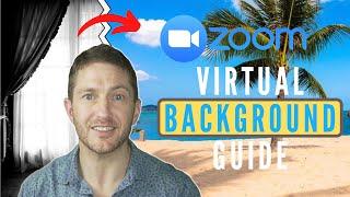 Zoom Virtual Background Without Green Screen | Tutorial for Beginners | How to Use Zoom Hacks