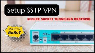 How to Setup SSTP VPN on MikroTik router (RouterOS v7)