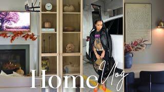 HOME VLOG| Decorating for Fall, New WALL ART, Dinner Date & more!