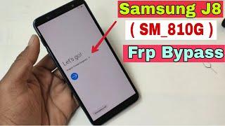 Samsung J8 FRP Bypass / ( SM-J810G ) Google Account Bypass Without Pc