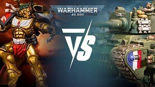 Blood Angels Vs Astra Militarum: 2000pts Warhammer 40K Battle Report