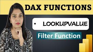 LOOKUPVALUE DAX Function | Power BI | Filter Functions in Power BI