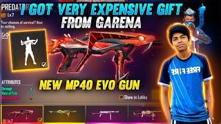 GARENA Gifted Me An Expensive Item || I Got New Evo  Mp40 Gun  || New Cobra Mp40 Gun 