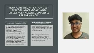 Performance Management Presentation MGMT1007 - Kavish Shah