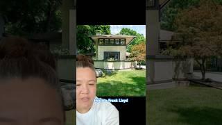 First Ever Frank Lloyd Wright house in Indiana is now up for sale #franklloydwright #history