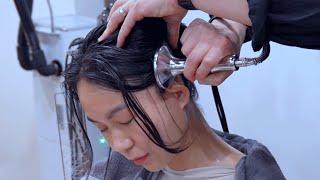 ASMR Professional Korean Scalp Treatment | Sleep-inducing Scissor Cut