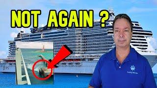 ANOTHER SHIP BREAKS FREE, ROYAL CARIBBEAN ISSUES, CRUISE NEWS