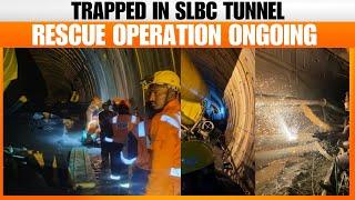 Telangana : Trapped in the SLBC Tunnel: Rescue Operation Underway | News9