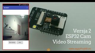 ESP32 Cam  Video Streaming  App Inventor 2