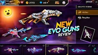 Upcoming Evo Gun Skins Review Free Fire | Evo Scar 2.0 | Evo Gun | Evo Ac80 | Free Fire New Event