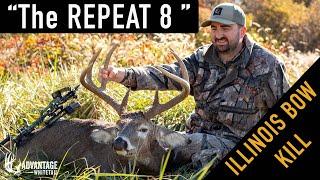 Stud Illinois Buck with Bow | "The Repeat 8" | ADVANTAGE WHITETAIL | 2021