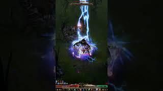 Warder retaliation vs Ravager kill 1:52 Grim Dawn #shorts