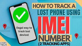 How To Legally Track A Lost Phone Using IMEI Number | Track Lost iPhone | Track Lost Android Phone