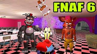 АНИМАТРОНИКИ ПУГАЮТ ОХРАННИКА FNAF 6 COOP ► Garry's Mod