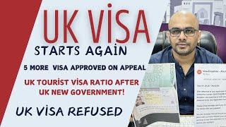 UK Visas Starts Again|Uk 5 More Visa Approved.UK Visas on Appeal|UK Tourist Visa|UK Visa Chances