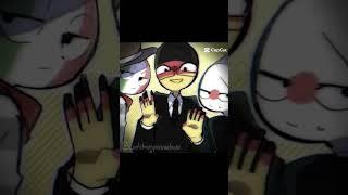 Countryhumans - Axis Powers now vs then  #shorts #edit #country #countryhumans