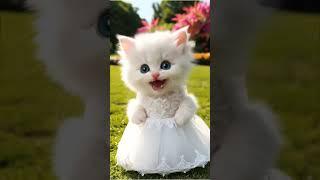 Cute cat singing funny song #funnycat #catshort #aikitty