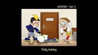 [3] Potty Training  | GH'STORY | #animation #anime