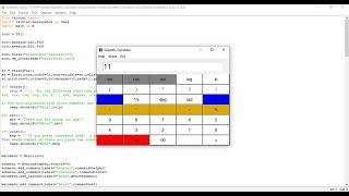 Scientific Calculator Code in Python | Python Project