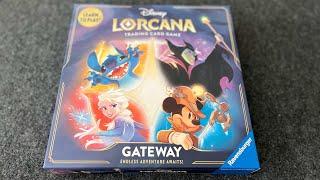 Disney Lorcana Gateway unboxing TCG