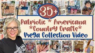  35+ Patriotic DIY Americana Crafts For July 4th || Mega Collection  