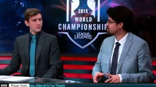 ahq vs Invictus Gaming post-match analyst desk | W2D4 Groups S5 LoL Worlds