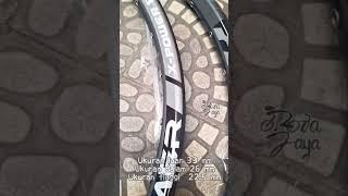 VELG RIM sepeda 27.5 STRUMMER X-POWER HITAM GREY 32H