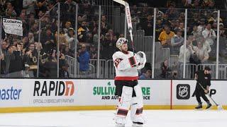 Bruins Fans Welcome Back Ullmark with Standing Ovation