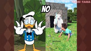 Donald Duck and Friends REACTS To Funniest TikToks! Part 11 (DON'T LAUGH CHALLENGE) #animated