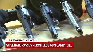 SC Senate passes permitless gun carry bill