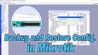 How to Backup and Restore Mikrotik Configuration Step by Step [Tagalog]