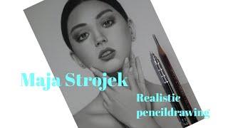 Maja Strojek/Pencil drawing/鉛筆画