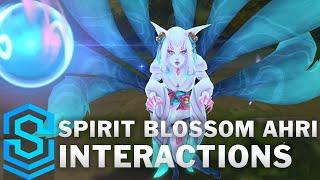 Spirit Blossom Ahri Special Interactions