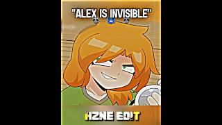 Alex is invisible Cursed Minecraft Moments ft. Trollface #memes