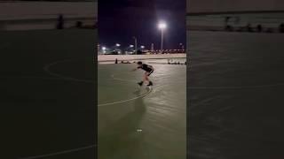 artistic roller skate triple Axel attempt!20230502 #rollerskating #skate #figureskating #sports