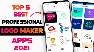 Top 5 best logo maker apps For Android 2022 | logo maker app for Android | free logo making app