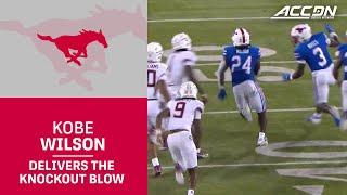 SMU's Kobe Wilson Delivers The Knockout Blow With A Pick-6