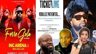 FERRE GOLA ING ARENA YA NKUNKU EBIMI NA PWASSA BOYOKA VERITE SUR LA BILLETTERIE