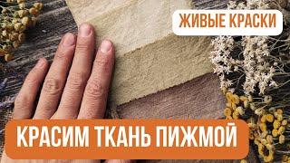 Натуральное окрашивание тканей пижмой: МАСТЕР-КЛАСС