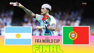 ARGENTINA vs PORTUGAL - Final FIFA World Cup 2026 | Full Match All Goals | Football Match